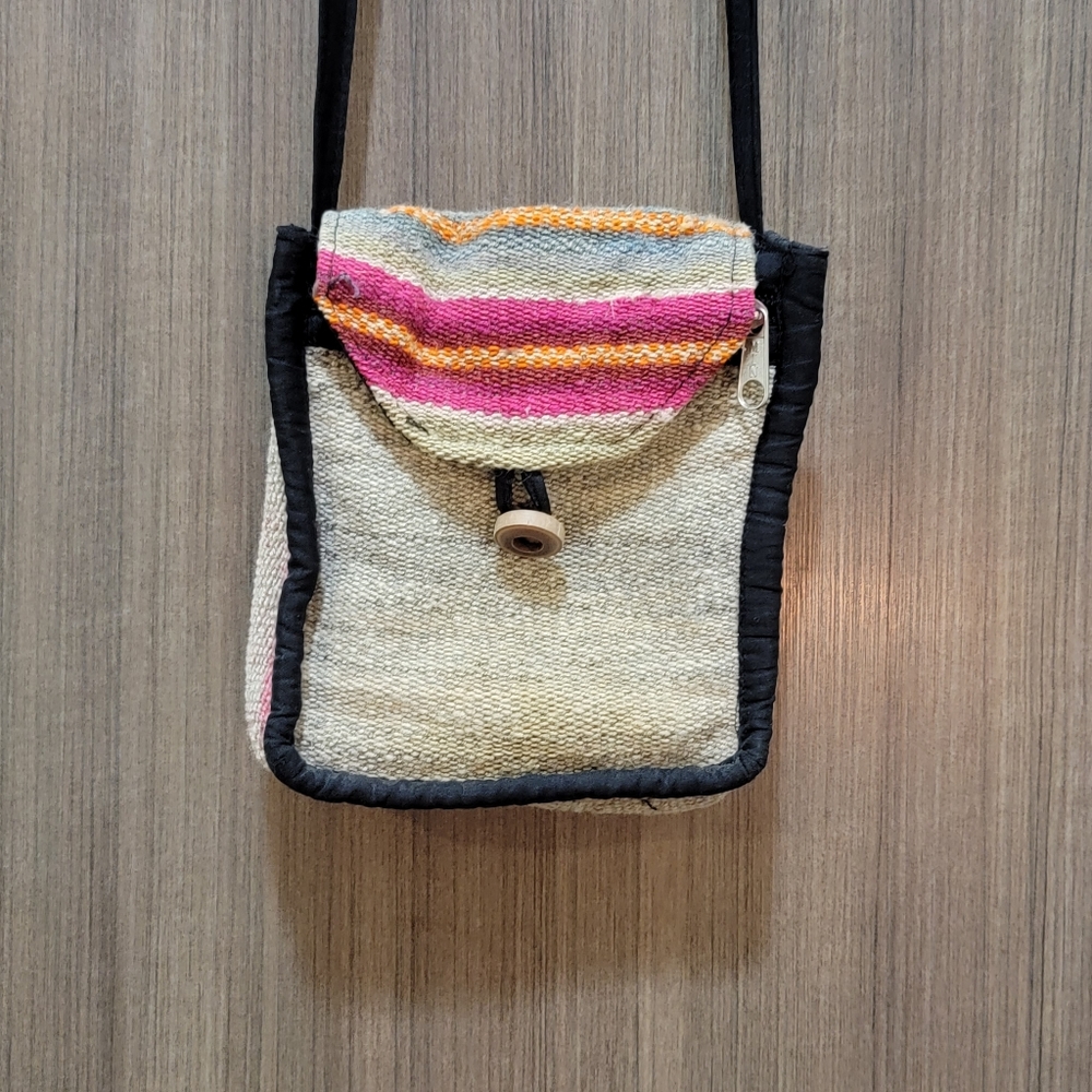 Bolivian cross body shoulder purse